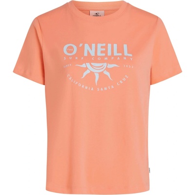 O'Neill Front Print lososová světle modrá