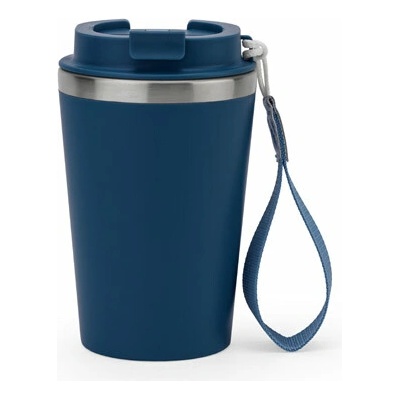 Spitz Cestovní hrnek z nerezové oceli s matným povrchem modrá 460 ml