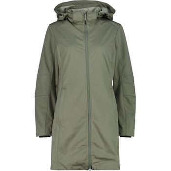 CMP Дамско софтшел яке CMP Women's Parka Zip Hood Softshell jacket - Avocado - размер 44 (EU) (103-2140-0816)