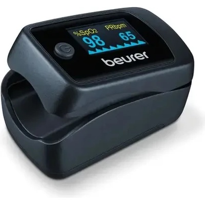 Beurer Пулсов оксиметър, Beurer PO 45 Pulse oximeter; measurement of arterial oxygen saturanion, heart rate; perfusion index; graphic pulse display; medi (45434_BEU)
