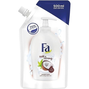 Fa Soft & Caring Coconut tekuté mydlo náhradná náplň 500 ml