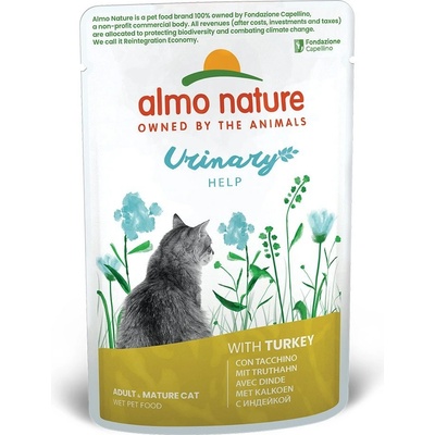 Almo Nature Urinary Help krůta 30 x 70 g