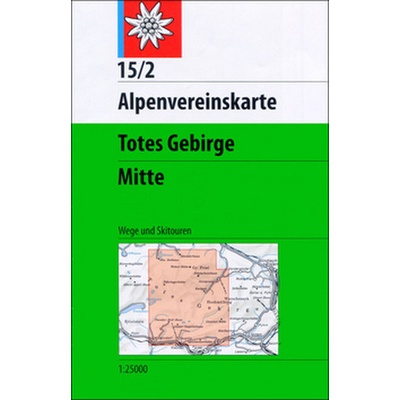 Alpenvereinskarte Totes Geb. Mitte 15 2