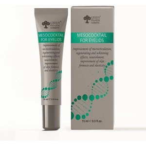 Green Pharm Cosmetic Ukraine Мезококтейл за клепачи, 15 ml. Green Pharm Cosmetic: Mesococktail For Eyelids