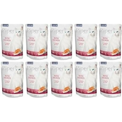 Piper Cat s lososem 10 x 100 g
