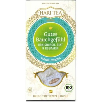 Hari Tea Bio dobrý pocit v břiše medový keř skořice a rozmarýn 10 čajových sáčků