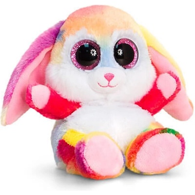 Keel Toys Анимотсу, Цветно зайче, 15 см (sf1654)