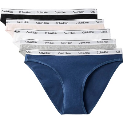 CALVIN KLEIN nohavičky 5PACK Icon logo cotton stretch essentials shades - limitovaná edícia