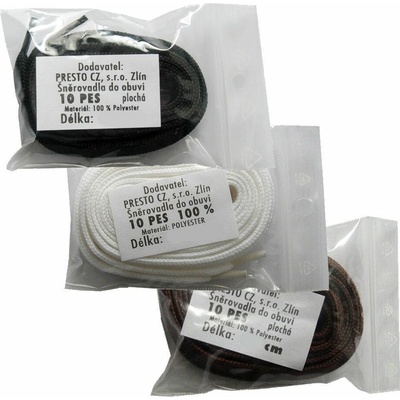 Presto ploché 10 PES biele