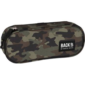 Image 1 of BackUP Овален ученически несесер BackUp A - Camo (93038)