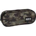 BackUP Овален ученически несесер BackUp A - Camo, 1 цип (93038)