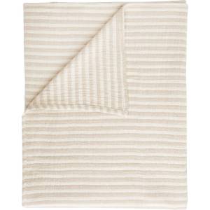 Bianca Памучно одеяло в естествен цвят 150x200 cm Cotton Muslin Stripe - Bianca (DS/61884/R/150200/NT)