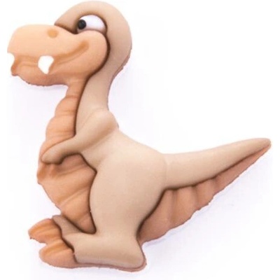Exclusive knoflík plastový Varianta: Dinosaurus hnědý
