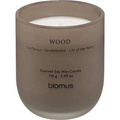 blomus Ароматна свещ от соев восък време на горене 35 час Tuoksu Wood - Blomus (69284)