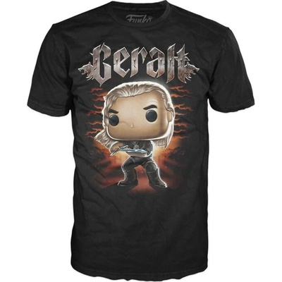 Zaklínač tričko Funko The Witcher Geralt