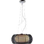 Searchlight 20025 - Пендел 2xE27/60W/230V Ø 40 см черен (SR0524)