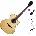 BromoGuitars BAT2CE Standard SET Natural Електро-акустична китара Джъмбо