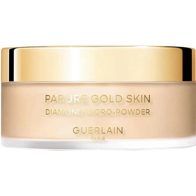 Guerlain Parure Gold Skin Diamond Micro-Powder rozjasňujúci sypký púder 04 Deep / Foncé 35 g