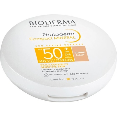 Bioderma Kompaktný púder SPF 50+ Photoderm Light Compact Mineral 10 g