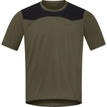 Norrøna Мъжка фланелка с къс ръкав за колоездене Norrøna Skibotn Equaliser Tech T-Shirt Cycling jersey - Olive Night - размер XL (056-3183-0214)