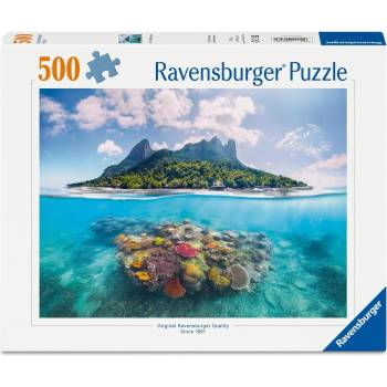 Ravensburger Пъзел Ravensburger от 500 части - Островно бягство (12001798)