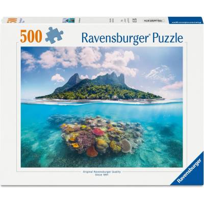 Ravensburger Пъзел Ravensburger от 500 части - Островно бягство (12001798)