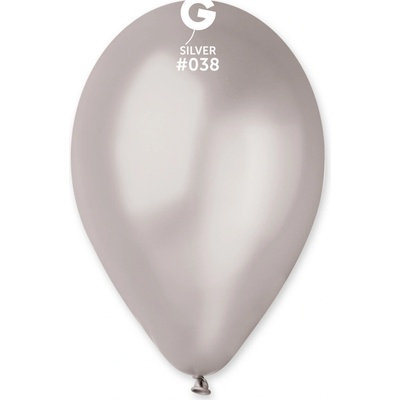 Gemar Balónik metalický strieborný 26 cm