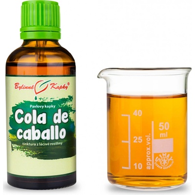 Bylinné kapky Pavlovy bylinné kapky Cola de caballo tinktura 50 ml