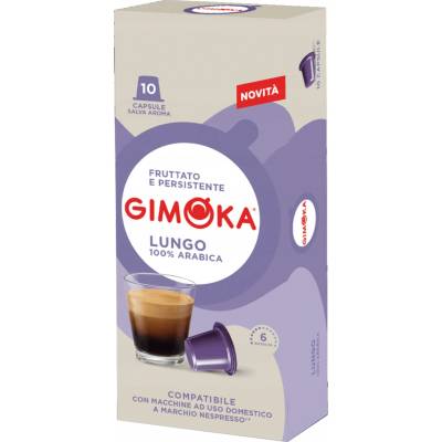 Gimoka Lungo kapsule Nespresso 10 ks
