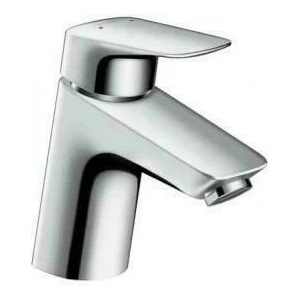Hansgrohe Смесител за умивалник Hansgrohe Logis 70 с едноръкохватков механизъм, гланциран хром (71070000)