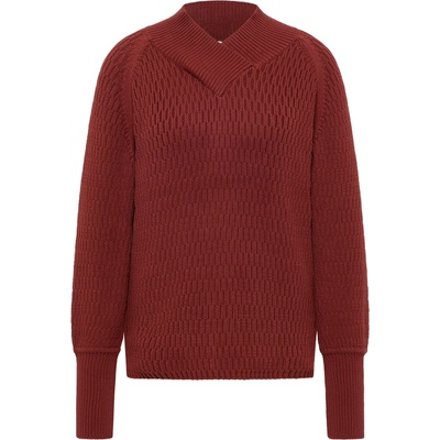 Tranquillo Дамски пуловер Tranquillo Women's Lockerer Strickpullover Jumper - Fired Brick (117-3367-0114)