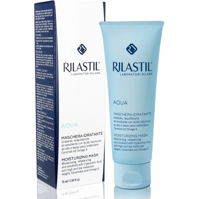 Rilastil Aqua hydratační maska s kyselinou hyaluronovou 75 ml