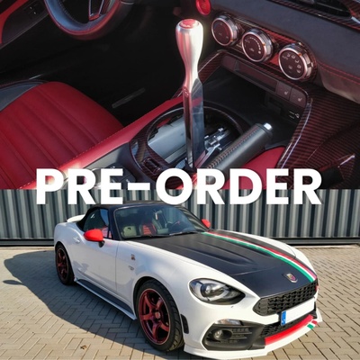 Zkrácené řazení "short shifter" IRP pro Fiat Abarth 124 Spider