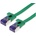 Roline VALUE 21.99. 2140 : : Кабел FTP Cat. 6a (Class EA), extra-flat, зелен, 0.5 м (21.99.2140)
