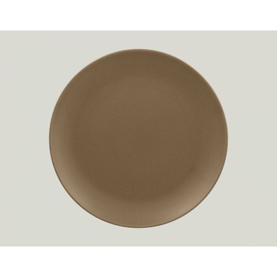RAK Porcelain Genesis talíř mělký 28 cm hnědá RAK-GNNNPR28CR