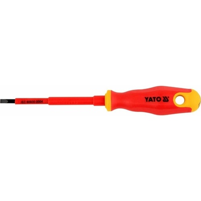 Yato Šroubovák plochý 4 x 100 mm izolovaný 1kV