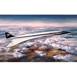 Airfix Пътнически самолет Concorde Prototype (BOAC) 1/144 (A05170V)