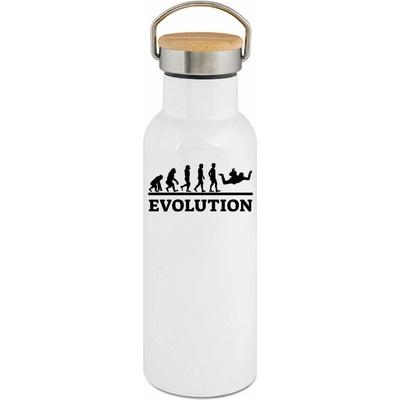 123TRIKO termoska Evolution parašutismus, černý tisk 500 ml