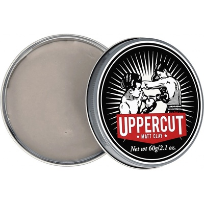 Uppercut Deluxe Matt Clay pomáda na vlasy 60 g