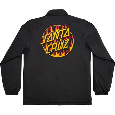 Santa Cruz X Thrasher Flame Dot Coach black