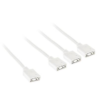 Кабел Kolink ARGB 1-3 Сплитер - 30 cm Бял (ZUAD-1628)