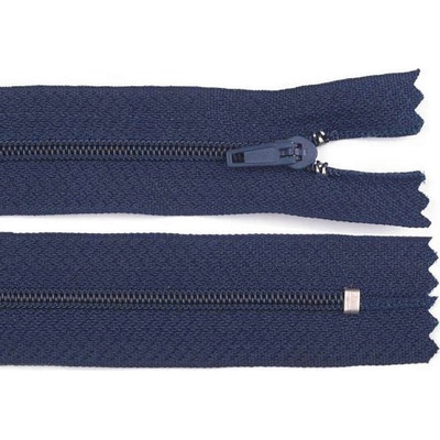 Spirálový zip No 3 délka 35 cm pinlock Varianta: 330 modrá tmavá, Balení: 1 ks