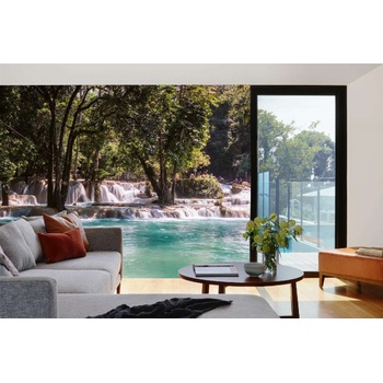 DIMEX ART s. r. o Самозалепваща се флизелинова фототапета водопадът тат сае 375 x 250 см