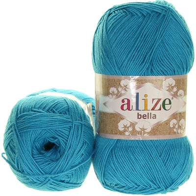 Alize Příze Bella 100 - 245 tyrkysová