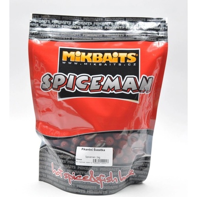 Mikbaits Spiceman boilies Pikantní Švestka 1kg 20mm – Zboží Mobilmania