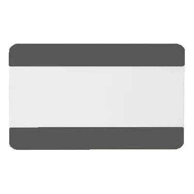 Samolepicí vyznačovací kapsy WT-5118, 1/2 A4 uzavřená – PVC, tmavě šedá, 323×187 mm, balení 10 ks