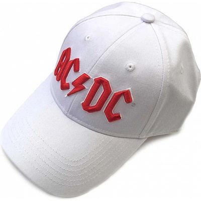 AC/DC Red Logo White