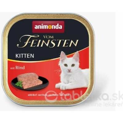 Animonda Vom Feinsten Cat Kitten Beef 16x100 g