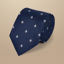 Charles Tyrwhitt Silk Fleur-de-lys Tie