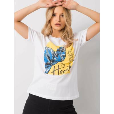 T shirt HB TS 3037.11P white šedá